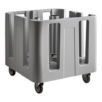 Noble Warewashing Adjustable "Poker Chip" Dish Dolly - 4/5 Column