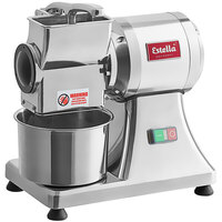 Estella CG34 1.4 lb. Per Minute Electric Hard Cheese Grater - 120V, 3/4 hp