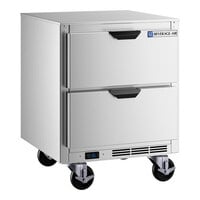 Beverage-Air UCFD27AHC-2 27" Undercounter Freezer with 2 Drawers