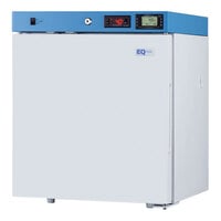 Summit Appliance ACR161WNSF456 EQTemp ACR Series 1.58 Cu. Ft. White / Blue Compact Reach-In Medical Refrigerator with Temperature-Monitored Vaccine Storage - 115V