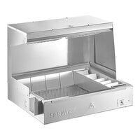ServIt FFDS26 26" Stainless Steel Fry Dump Holding Station - 120V
