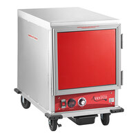 Avantco HTIS-1812 Undercounter Half Size Insulated Heated Holding Cabinet with Solid Door - 120V