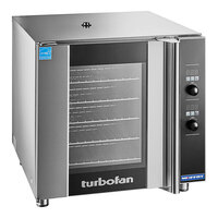 Moffat E32D5-2T Turbofan Single Deck Full Size Electric Digital Convection Oven with Steam Injection - 220-240V, 1 Phase, 6.5 kW