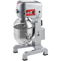 Avantco MX40H 40 Qt. Planetary Floor Mixer with Guard & Standard Accessories - 240V, 2 hp