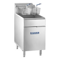 Imperial Range IFS-75NG Natural Gas 75 lb. Tube Fired Fryer - 175,000 BTU