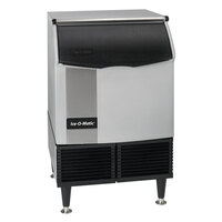 Ice-O-Matic ICEU220HA 24 1/2" Air Cooled Undercounter Half Dice Cube Ice Machine with 70 lb. Bin - 115V; 238 lb.