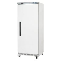 Arctic Air AWF25 White Single Door Reach In Freezer - 25 cu. ft.