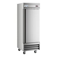 Avantco SS-1R-HC 29" Stainless Steel Solid Door Reach-In Refrigerator
