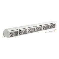 Boltic 72" White Aluminum Air Curtain with Remote Magnetic Door Switch