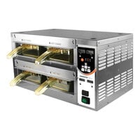 Nemco Hot Hold 6070-TT Dry / Moist Food Warmer for (4) 2 1/2" Deep Pans - 120V, 900W