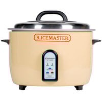 Town 57137 74 Cup (37 Cup Raw) Electric Rice Cooker / Warmer - 120V, 1800W
