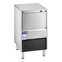 Avantco Ice Diamond EUC-F-160-A Air-Cooled Undercounter Full Cube Ice Machine with 44 lb. Bin - 159 lb., 115V