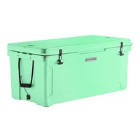 CaterGator CG170SF Seafoam 170 Qt. Rotomolded Outdoor Cooler / Ice Chest