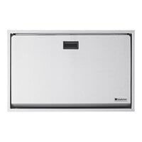 Foundations Premier 100SS-R Recessed Horizontal Stainless Steel Baby Changing Station / Table