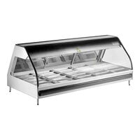 Alto-Shaam ED3-72 72" Stainless Steel Countertop Heated Display Case - 208V