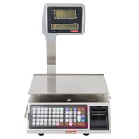 Tor Rey W-LABEL40L 40 lb. WiFi Price Computing Scale with Thermal Label Printer, Legal For Trade