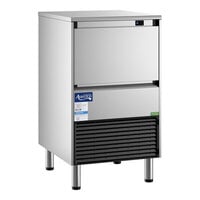 Avantco Ice Diamond EUC-F-160-A Air-Cooled Undercounter Full Cube Ice Machine with 44 lb. Bin - 159 lb., 115V