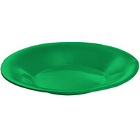 Tablecraft CW12020GN 22" Green Cast Aluminum 5 Qt. Wide Rim Round Platter