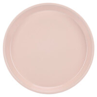 Cambro 900106 9" Round Light Peach Customizable Fiberglass Camtray - 12/Case