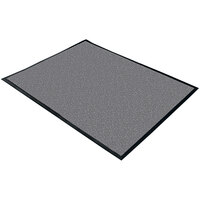 Cactus Mat 1470M-35 Gray Washable Rubber-Backed Carpet - 3' x 5'