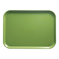 Cambro 1318113 12 5/8" x 17 3/4" x 11/16" Rectangular Lime-ade Fiberglass Camtray - 12/Case