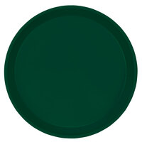 Cambro 900119 9" Round Sherwood Green Customizable Fiberglass Camtray - 12/Case