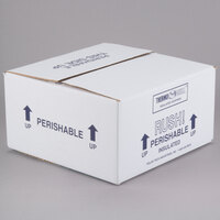 Polar Tech Thermo Chill Small Insulated Shipping Box with Foam Container 10" x 10" x 4" - 63/Pallet