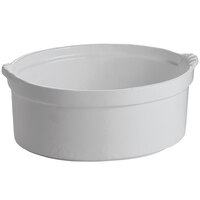 Tablecraft CW3000GY 3.5 Qt. Gray Shell Casserole Dish