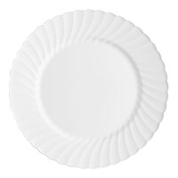 WNA Comet CW9180W Classicware 9" White Plastic Plate - 180/Case