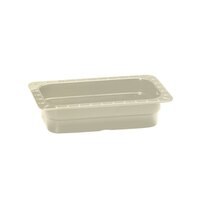 GET ML-29-IV Ivory Melamine 1/4 Size 2 1/2" Deep Food Pan - 6/Case