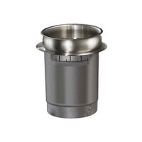 Hatco HWB-4QT 4 Qt. Single Drop In Round Heated Soup Well - 120V