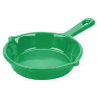 Tablecraft CW1980GN 6 1/8" Green Cast Aluminum Fry Pan