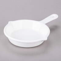 Tablecraft CW1980W 6 1/8" White Cast Aluminum Fry Pan