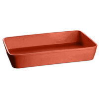 Tablecraft CW20200CP 15 Qt. Copper Cast Aluminum Extra Large Rectangular Casserole Dish
