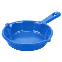 Tablecraft CW1980CBL 6 1/8" Cobalt Blue Cast Aluminum Fry Pan