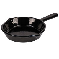 Tablecraft CW1970BK 7" Black Cast Aluminum Fry Pan