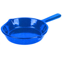 Tablecraft CW1970BS 7" Blue Speckle Cast Aluminum Fry Pan