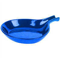 Tablecraft CW1960BS 8 3/8" Blue Speckle Cast Aluminum Open Handle Skillet