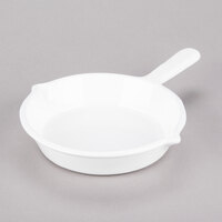 Tablecraft CW1970W 7" White Cast Aluminum Fry Pan