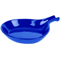 Tablecraft CW1960CBL 8 3/8" Cobalt Blue Cast Aluminum Open Handle Skillet