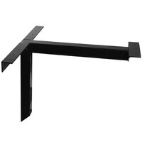 BFM Seating 22" Black Cantilever Tabletop Bracket