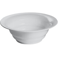 Tablecraft CW3120N 10 Qt. Natural Cast Aluminum Wide Rim Salad Bowl