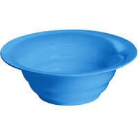 Tablecraft CW3120SBL 10 Qt. Sky Blue Cast Aluminum Wide Rim Salad Bowl