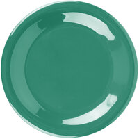 Carlisle 3301609 Sierrus 7 1/2" Meadow Green Wide Rim Melamine Salad Plate   - 48/Case