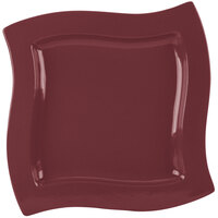 Tablecraft CW3650MRS 13" Square Maroon Speckle Cast Aluminum Euro Platter