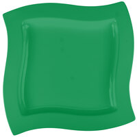 Tablecraft CW3650GN 13" Square Green Cast Aluminum Euro Platter