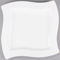 Tablecraft CW3650W 13" Square White Cast Aluminum Euro Platter