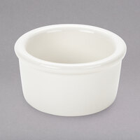 Tuxton BEX-035 3.5 oz. Eggshell Smooth China Ramekin - 12/Pack