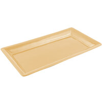 Bon Chef 5056 21" x 13" Ginger Sandstone Finish Cast Aluminum Full Size Food / Display Pan