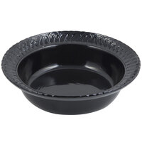 Bon Chef 2307 2.5 Qt. Black Sandstone Finish Cast Aluminum Trellis Bowl